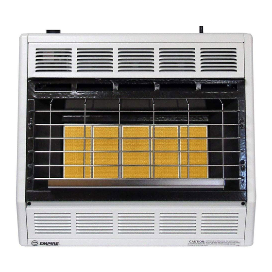 EMPIRE HEATING SYSTEMS SR10TW1 INSTALLATION INSTRUCTIONS AND OWNER'S
