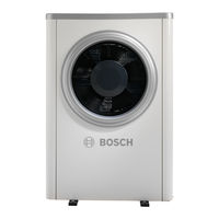 Bosch Compress 7000i AW Installation Manual