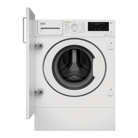 beko washer dryer wdir7543101