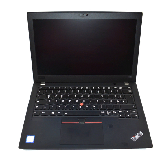 LENOVO THINKPAD X280 USER MANUAL Pdf Download  ManualsLib