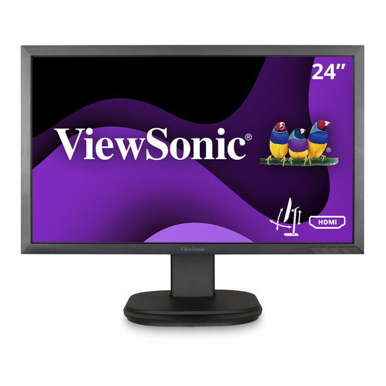 viewsonic vg2439smh manual