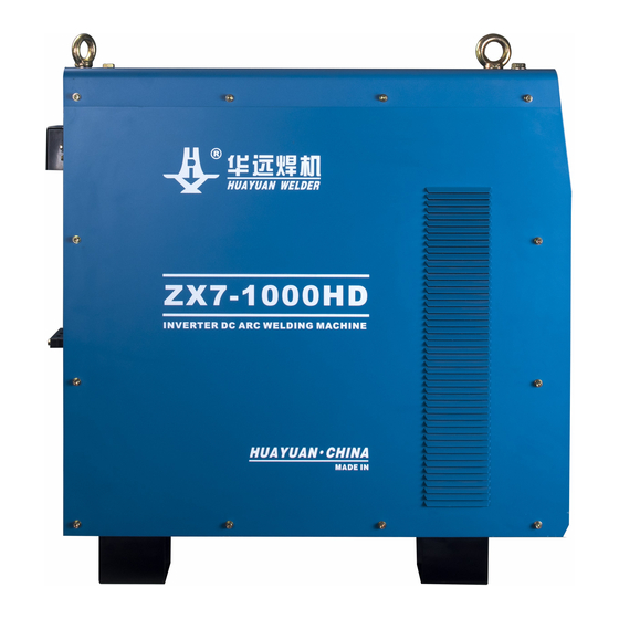 Huayuan Electric Zx7 Hd Series Manual Instruction Pdf Download Manualslib 9440