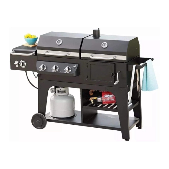 Member s mark hybrid shop pellet and gas grill