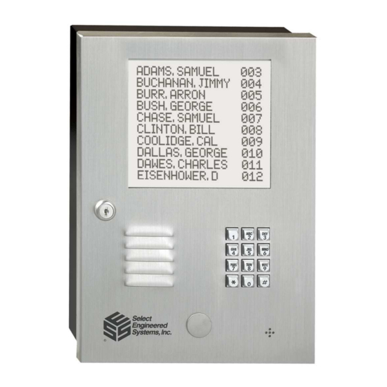 SELECT ENGINEERED SYSTEMS TEC SERIES MANUAL Pdf Download ManualsLib