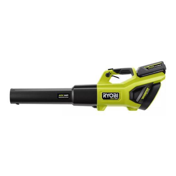 RYOBI RY404010 OPERATOR'S MANUAL Pdf Download | ManualsLib