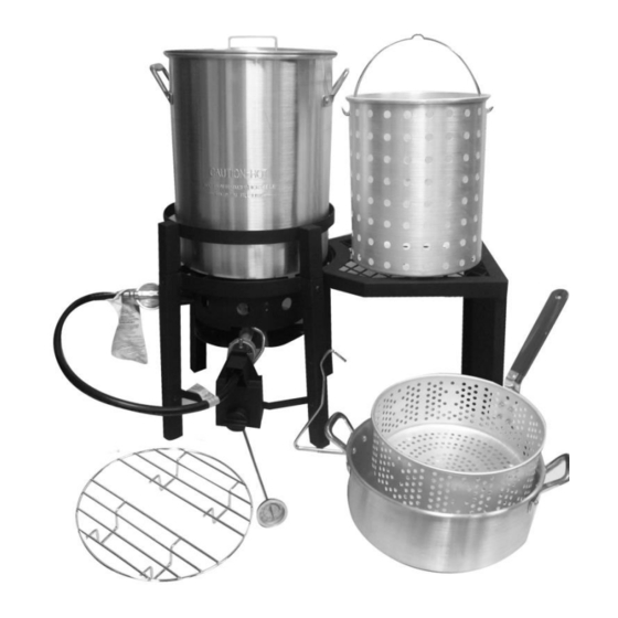 OUTDOOR GOURMET TF2129502OG ASSEMBLY INSTRUCTIONS & USER MANUAL Pdf