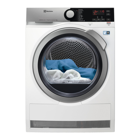 ELECTROLUX TWGL5E303 USER MANUAL Pdf Download | ManualsLib