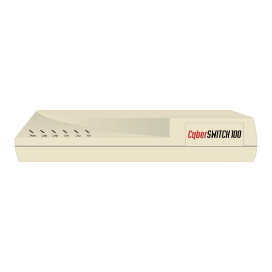 Cabletron Systems CyberSWITCH CSX101 User's Information Manual