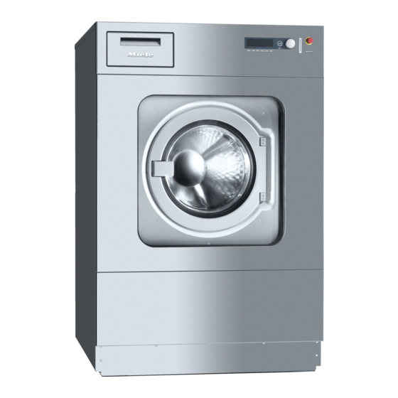 Miele PW 6241 EL Washing Machine Manuals