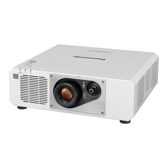 Panasonic DLP PT-FRZ50W Operating Instructions (Functional Manual)