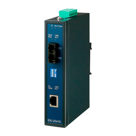 Advantech EKI-2541S/SC User Manual