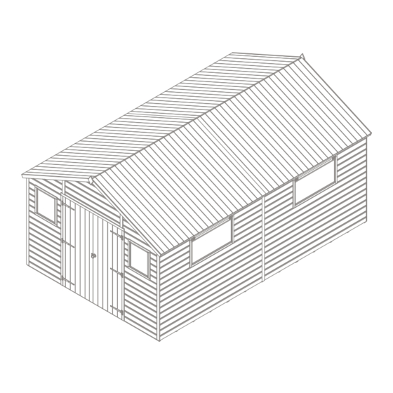 Mercia Garden Products 01SHPWOR1610DDOW-V2 Manuals