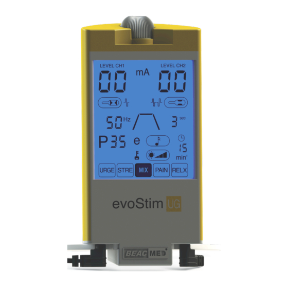 BEACMED evoStim UG User Manual