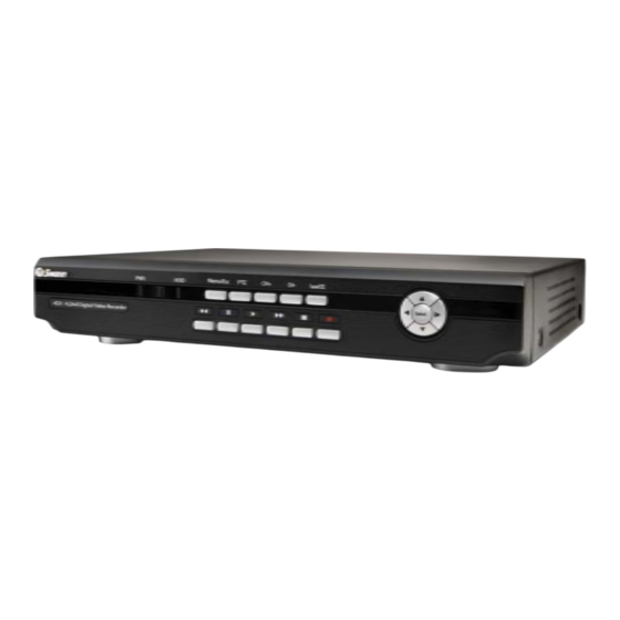 Swann DVRx-2500 Setup Manual