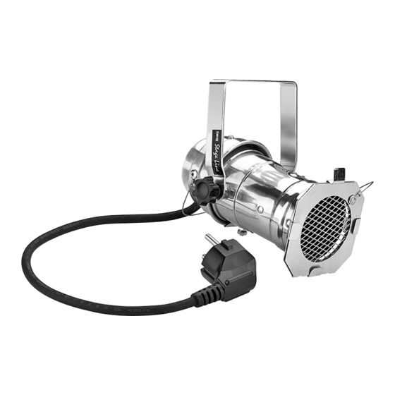 IMG STAGE LINE PAR-16M/CR Instruction Manual