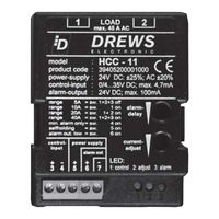Drews HCC 11 Description And Operating Manual