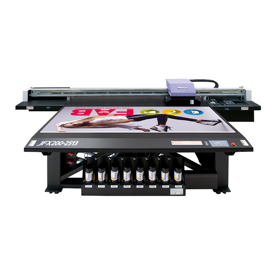 MIMAKI JFX200-2513 Cleaning Procedure