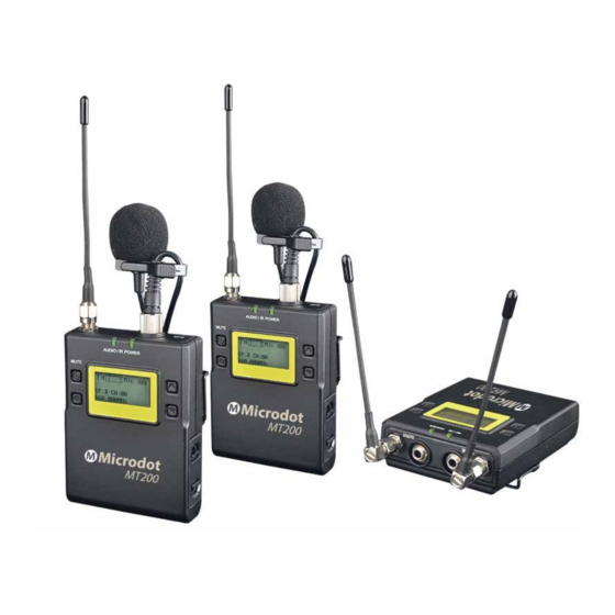 Microdot M200 Manuals