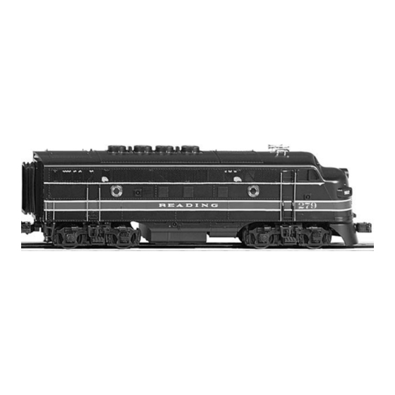 MTHTrains MTH F-3 DIESEL ENGINE Manuals