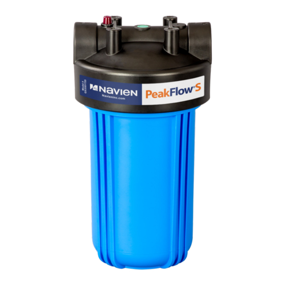 NAVIEN PEAKFLOW S GPWC110001AC001 INSTALLATION INSTRUCTIONS MANUAL Pdf