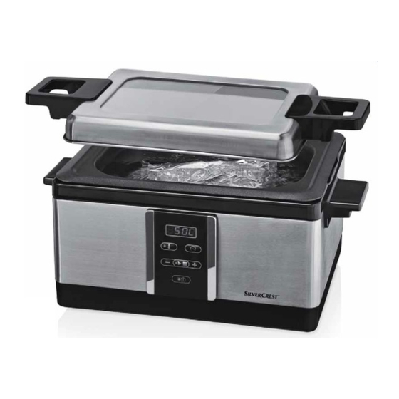 Silvercrest SVSV 550 A1 Operating Instructions Manual