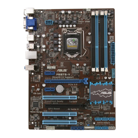 Asus P8B75-V Manual