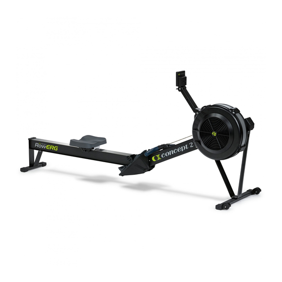 CONCEPT2 ROWERG PRODUCT MANUAL Pdf Download ManualsLib