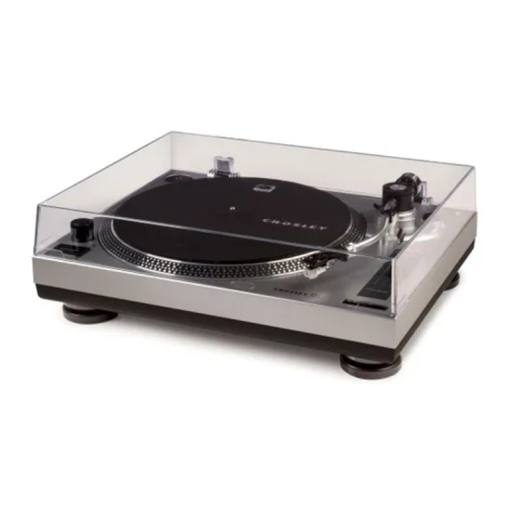 Crosley discount tocadiscos manual