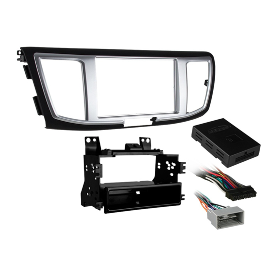 METRA ELECTRONICS 997804 INSTALLATION INSTRUCTIONS MANUAL Pdf Download