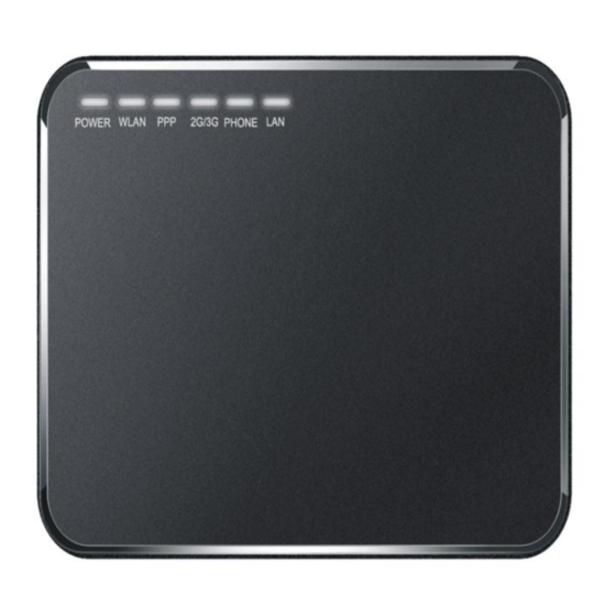 ZTE MF25 USER MANUAL Pdf Download | ManualsLib