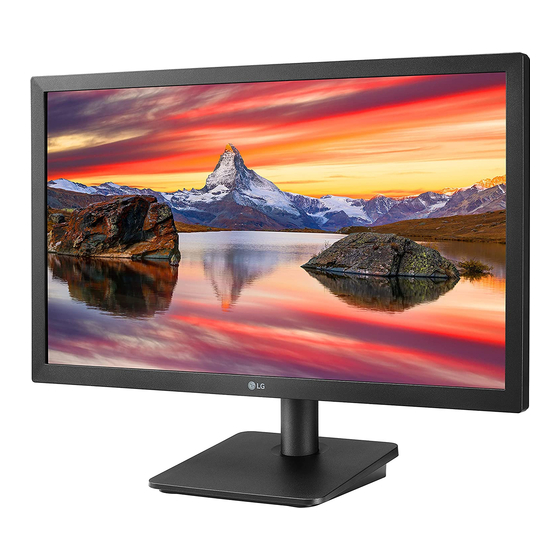 LG 22MP400 OWNER'S MANUAL Pdf Download | ManualsLib