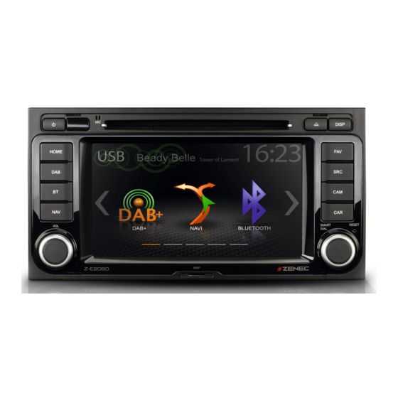  ZENEC Z-E2060 USER MANUAL Pdf Download 