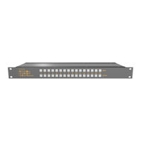 Matrix Switch Corporation MSC-1HD1608L Product Manual
