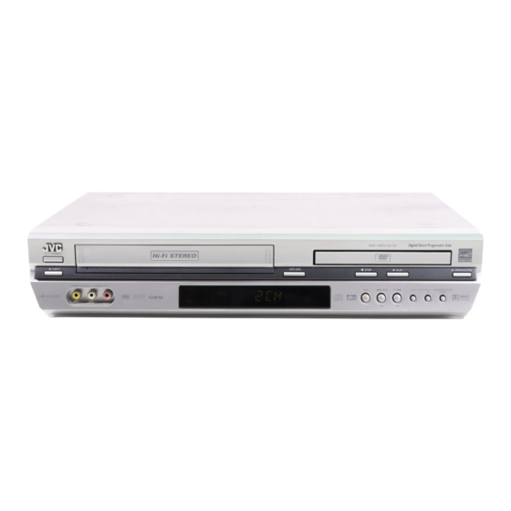JVC HR-XVC24SUC Manuals