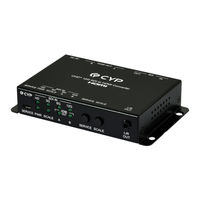 CYP CPLUS-SDI2H-W CPLUS-SDI2H Operation Manual