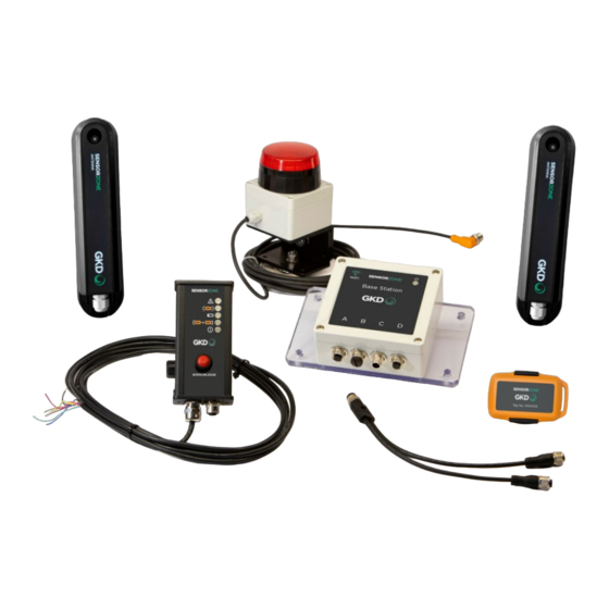 GKD SENSORZONE Proximity Warning System Manuals