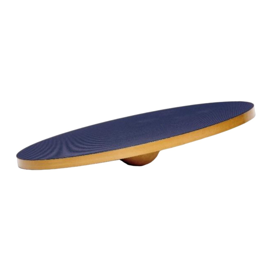 Sissel Balance Board Dynamic Instructions