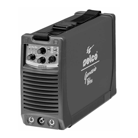 Selco GENESIS 164 TLH Instruction Manual