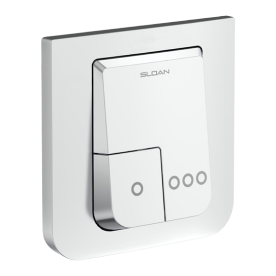 Sloan TRUFLUSH TRF1000 Installation Instructions