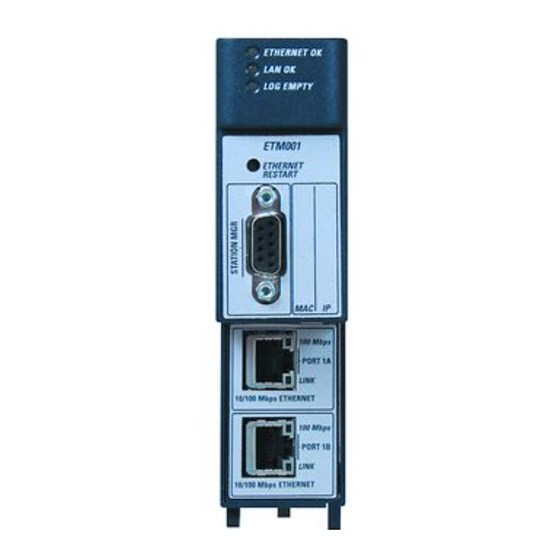 Emerson IC695ETM001-JY Important Product Information