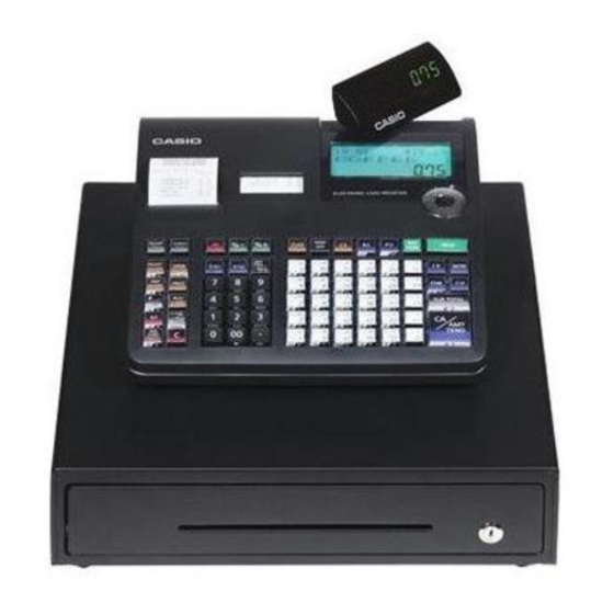 Casio PCR-T220S - Cash Register Quick Start Manual