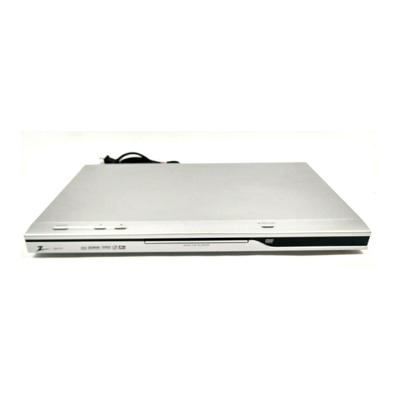 Zenith ZDA311 - Slim Progressive Scan DVD Service Manual