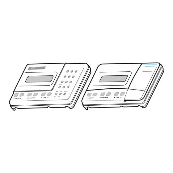 ITI 60-803-04 - Security Superbus 2000 LCD Alphanumeric Touchpad Installation Instructions Manual