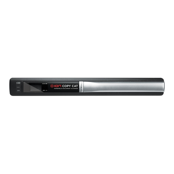 ION COPY CAT Quick Start Manual