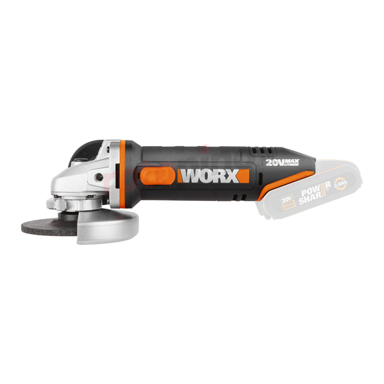 Worx WX800.9 Safety And Operating Manual