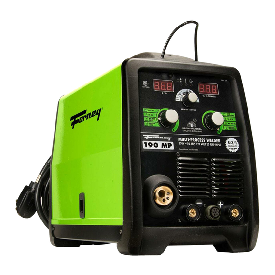 Forney 190 MP Operating Manual