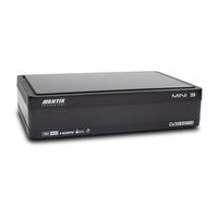 Antik MINI 3 Manual