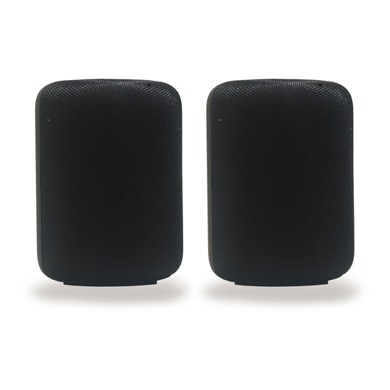 Naxa NAS-3108D Dual Bluetooth Speakers Manuals