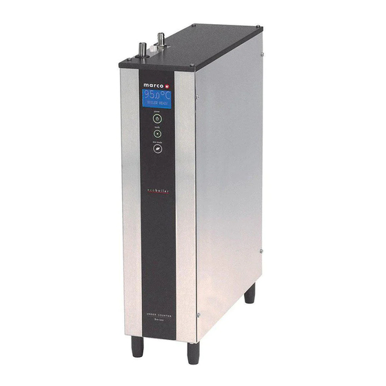 Marco ECOBOILER UC4 Quick Start Manual