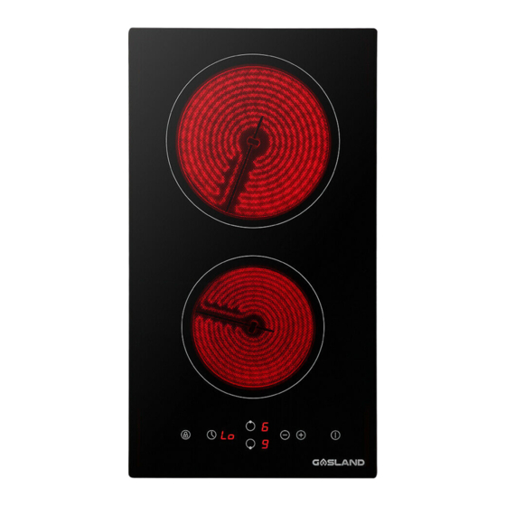 GASLAND CHEF CH30BF INSTRUCTIONS FOR INSTALLATION AND USE MANUAL Pdf